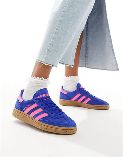 adidas spezial roze en blauw|Blue .